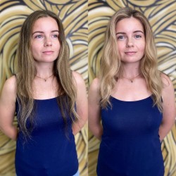 Окрашивание и стрижка, мастер Ирина Чигорева в салоне красоты «ВолоS», Санкт-Петербург.