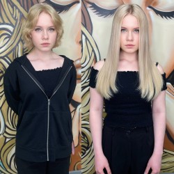 Наращивание волос 290 капсул 40см. 
Мастер - Сафи Аветян.